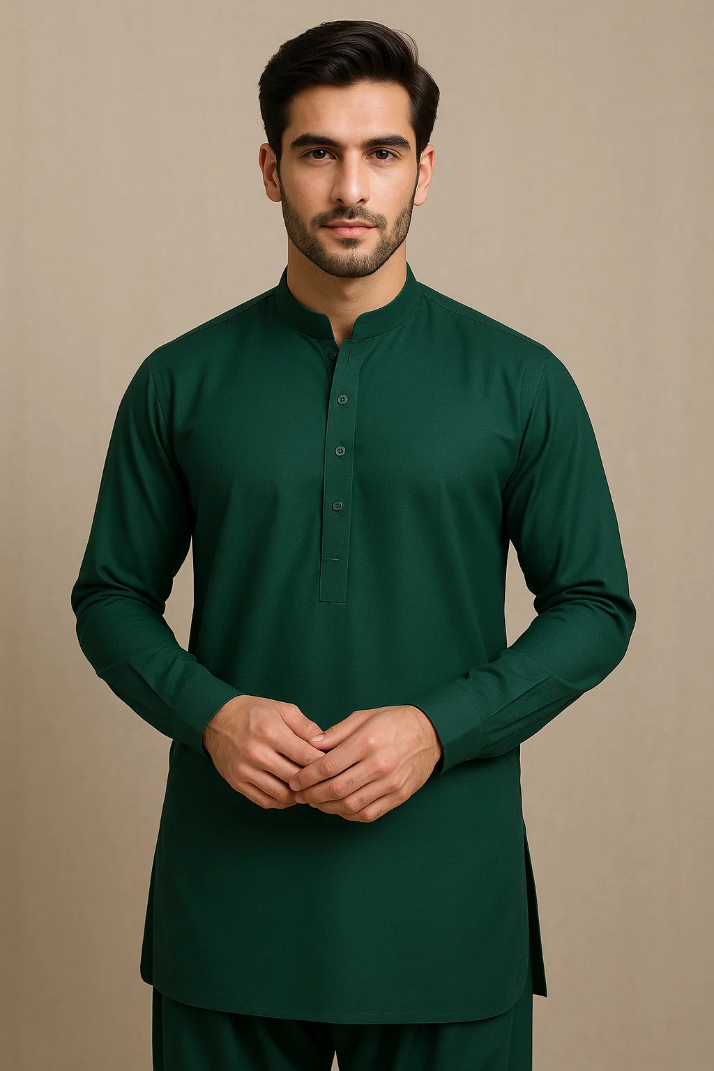 green shalwar kameez